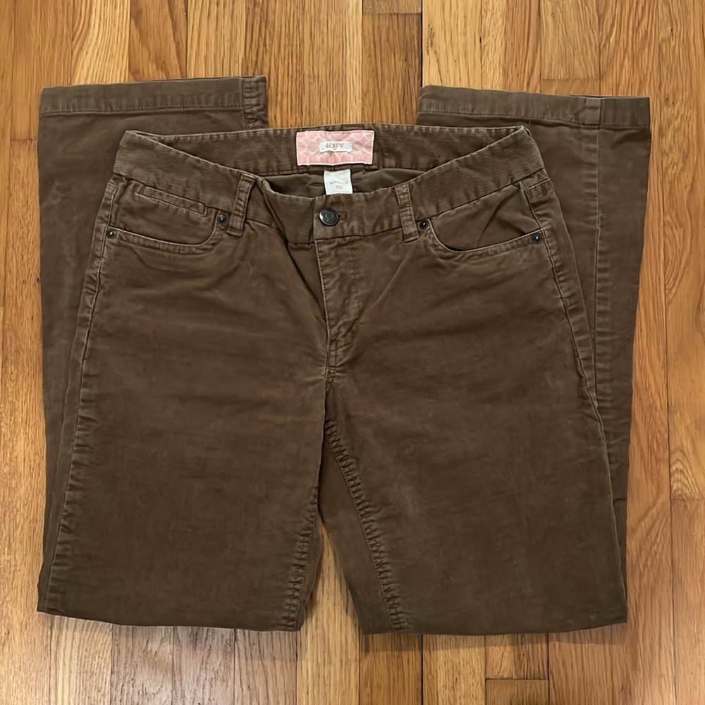 J.Crew Brown corduroy boot cut